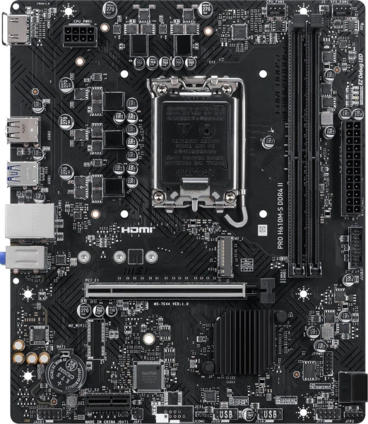 Материнская плата MSI PRO H610M-S DDR4 II