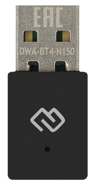 Сетевой + Bluetooth DWA-BT4-N150 N150 USB 2.0 (ант.внутр.) 1ант. (упак.:1шт)