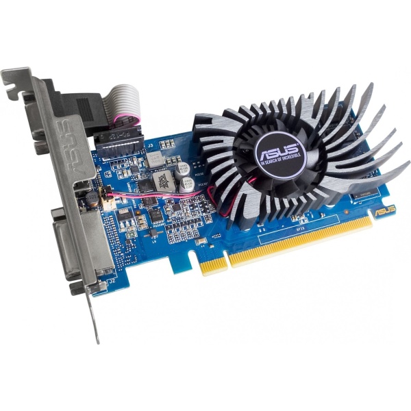 NVIDIA GeForce GT 730 ASUS 2Gb (GT730-SL-2GD3-BRK-EVO) PCI-E 2.0, ядро - 902 МГц, память - 2 Гб DDR3 1800 <noindex>МГц</noindex>, 64 бит, VGA, DVI, HDMI, Retail