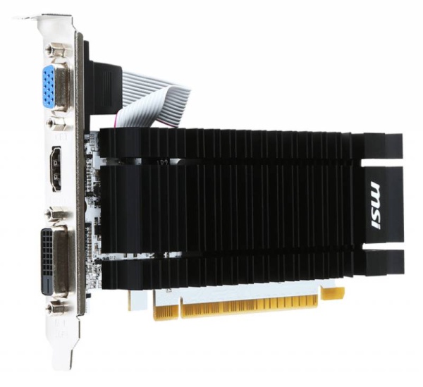 PCI-E N730-2GD3V3 NVIDIA GeForce GT 730 2048Mb 64 GDDR3 902/1600 DVIx1 HDMIx1 CRTx1 HDCP Ret