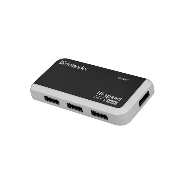 USB-разветвитель Defender QUADRO INFIX, 2.0, 4 порта 83504