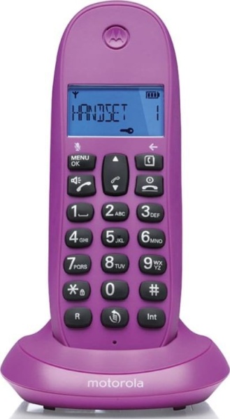 Dect Motorola C1001LB+ фиолетовый