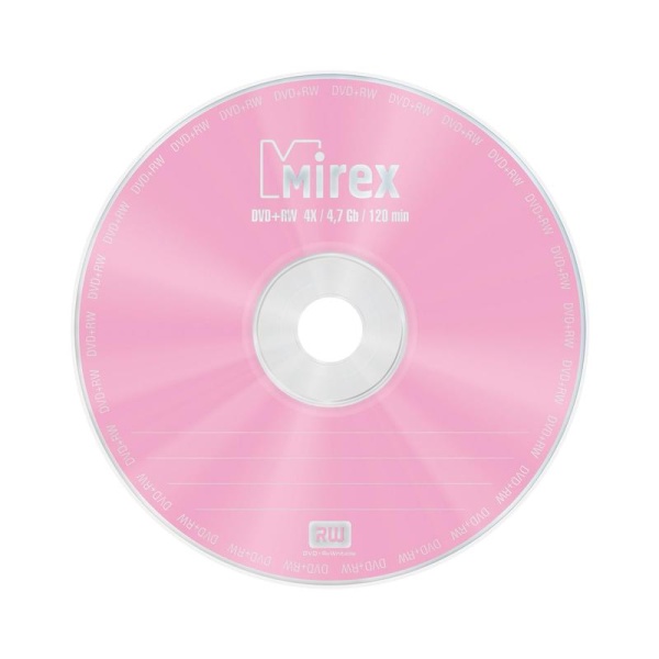 Диск DVD+RW Mirex 4.7Gb 4x Slim Case (1шт) (202608)