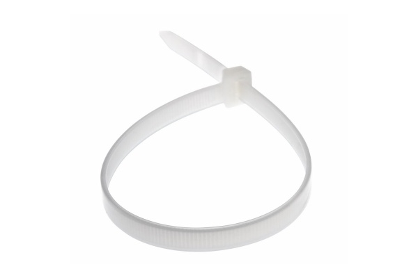 (07-0300) Хомут nylon 4.0 х 300 мм 100 шт белый