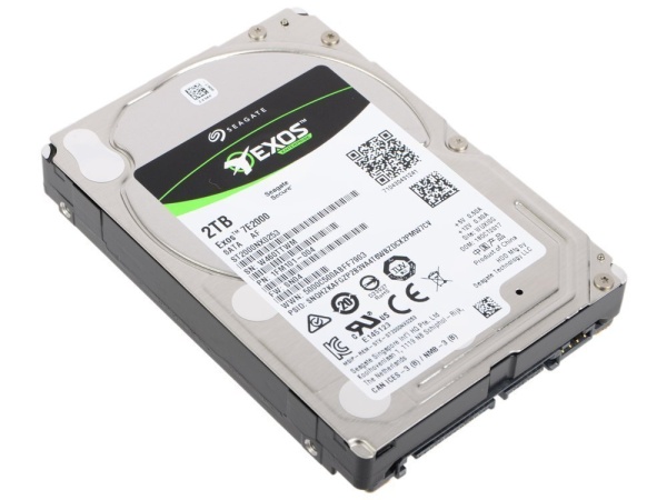 Жесткий диск Original SATA-III 2Tb ST2000NX0253 Exos (7200rpm) 128Mb 2.5"