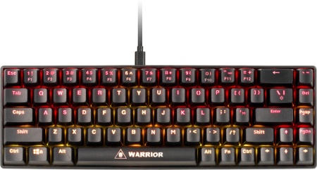 Клавиатура Гарнизон GK-120, USB, черный, поверхность- карбон