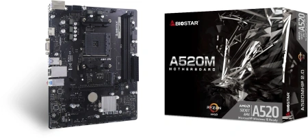 Материнская плата Biostar A520MHP 2.0