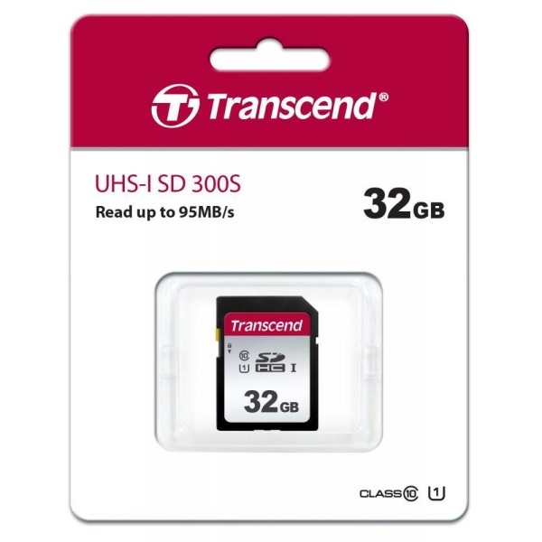 Карта памяти Transcend SDHC 300S 32GB