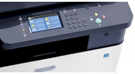 МФУ лазерный Xerox B1025DN (B1025V_B) A3 Duplex Net белый/синий
