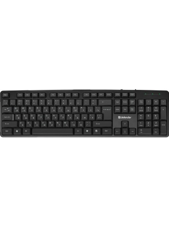 Клавиатура Next HB-440 RU {Проводная, полноразмерная, черная, USB 1.8м, 104кл.}