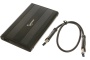 2.5" EE2-U3S-5, черный, USB 3.0, SATA, металл  {100}