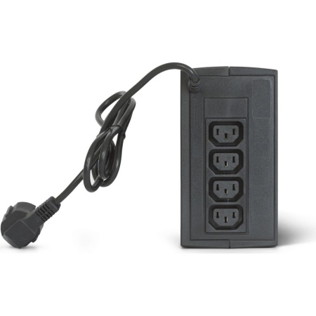 ИБП Импульс Юниор 850 {850 ВА/480 Вт, LED, АКБ 1х5.6Ач, IEC-C13x4},черный