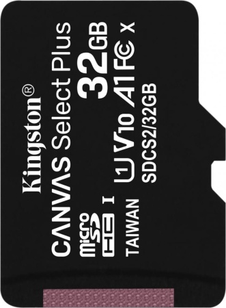 Карта памяти Kingston Canvas Select Plus microSDHC 32GB (с адаптером)