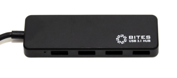 HB24C-210BK Концентратор 4*USB2.0 / TYPE-C PLUG / BLACK