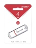 Flash USB Drive Smartbuy 4Gb Crown White SB4GBCRW-W