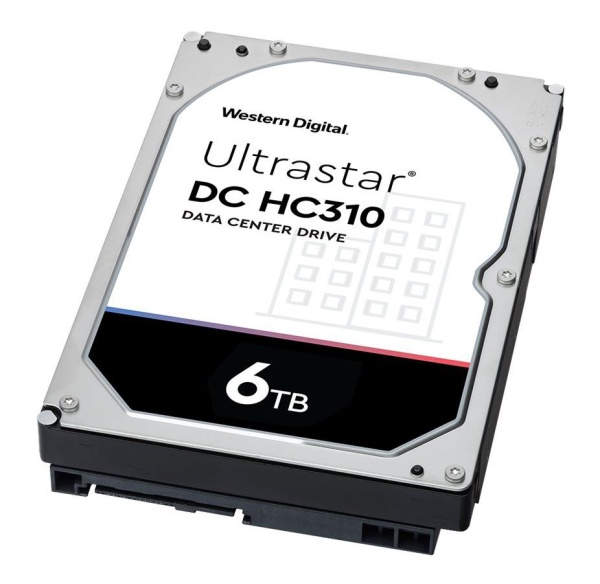 Жесткий диск Original SATA-III 6Tb 0B36039 HUS726T6TALE6L4 Ultrastar DC HC310 (7200rpm) 256Mb