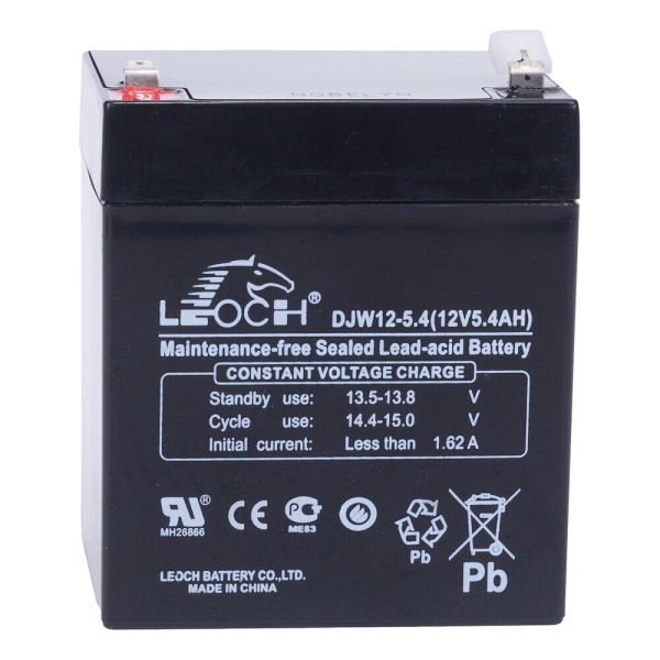 Аккумулятор LEOCH DJW12-5.4 (12V 5,4Ah)