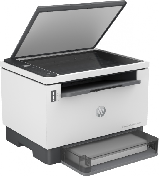 Принтер HP LaserJet Tank 2602dn (2R3F0A) МФУ (принтер/сканер/копир), лазерная черно-белая печать, A4, двусторонняя печать, планшетный сканер, ЖК панель, сетевой (Ethernet), AirPrint