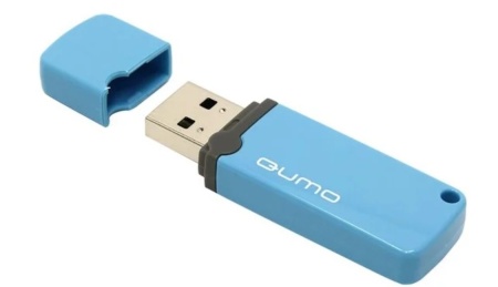 USB 2.0 8GB Optiva 02 Blue [QM8GUD-OP2-blue]