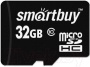 Карта памяти SmartBuy microSDHC SB32GBSDCL10-01_С 32GB (с адаптером)