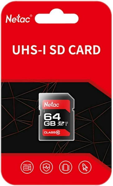 SecureDigital 64GB P600 Standard SD , Retail version (NT02P600STN-064G-R)