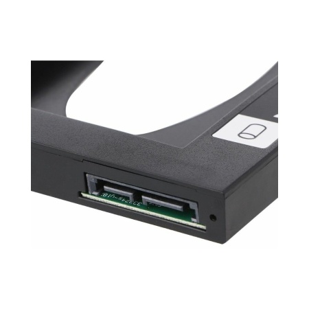ORIENT UHD-2SC12PL, Шасси для 2.5" SATA HDD для установки в SATA отсек оптического привода ноутбука 12.7 мм, пластик (30843)