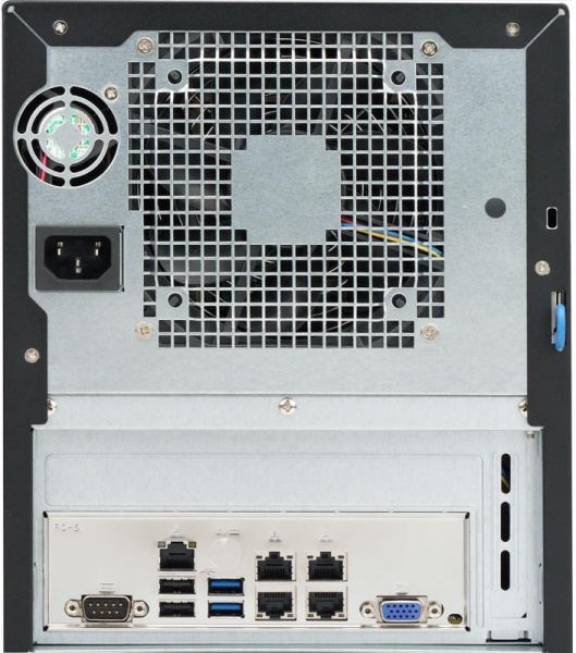 SYS-5029C-T MiniTower,  CSE-721TQ-250B2,  X11SCL-iF, 4x3.5 HotSwap, 2x2.5, SATA3; RAID 0, 1, 5, 10, 2x1Gb, 250W