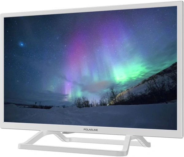 Телевизор Polar 24" 24PL52TC диагональ 24", разрешение HD (1366x768), 50 Гц, поддержка DVB-T2, HDMI, USB