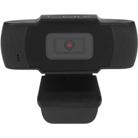 CW 855HD Black, с матрицей 1 МП, разрешение видео 1280х720, USB 2.0, встроенный микрофон с шумоподавлением, фикс.фокус, крепление на мониторе, длина кабеля 1,4 м, цвет чёрный