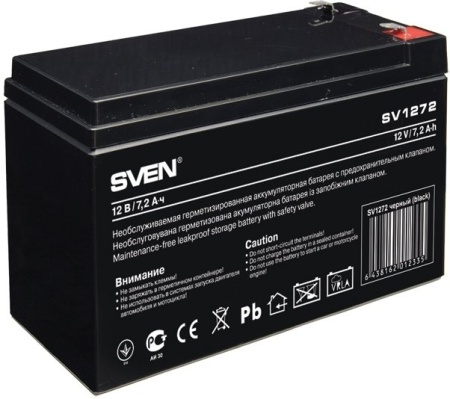 Аккумулятор 12В 7.2Ач SVEN SV1272