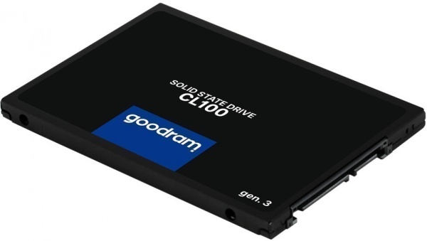 SSD 480Gb GOODRAM CL100 Gen.3 (SSDPR-CL100-480-G3) внутренний 2.5", 480 Гб, SATA-III, чтение: 540 МБ/сек, запись: 460 <noindex>МБ/сек</noindex>, TLC