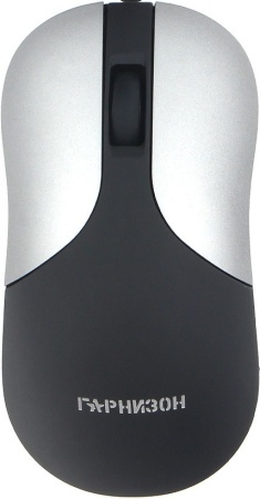 GM-215, USB, чип- Х, черный/серый, soft touch, 1000 DPI, 2кн.+колесо-кнопка, кабель 1,5м (795212)