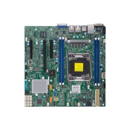 Материнская Плата SuperMicro MBD-X11SRM-F-O Soc-2066 iC422 mATX 4xDDR4 8xSATA3 SATA RAID i210 2хGgbEth Ret