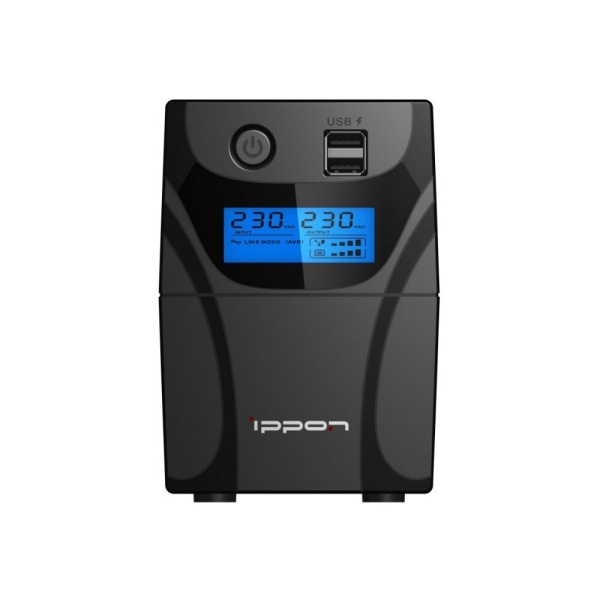 Источник бесперебойного питания Ippon Back Power Pro II Euro 650 360Вт 650ВА черный