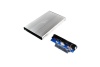 Внешний корпус EE2-U3S-5-S 2.5" серебро, USB 3.0, SATA, до 2 Тб, металл