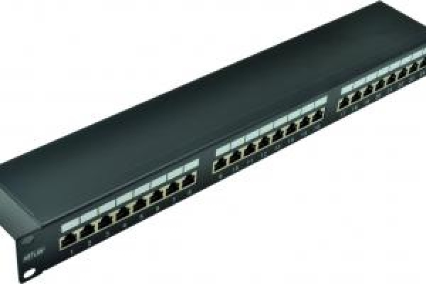 NETLAN EC-URP-24-SD2 коммутационная панель 19, 1U, 24 порта, категория 5e (класс D), 100МГц, RJ45/8P8C, 110/KRONE, T568A