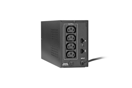 ИБП ExeGate EP285538RUS Power Back BNB-600.LED.AVR.C13.RJ <600VA/360W, LED, AVR,4*IEC-C13, RJ45/11, Black>