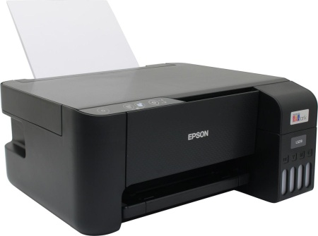 МФУ Epson L3219 (принтер/сканер/копир), цветная печать, A4, печать фотографий, планшетный сканер