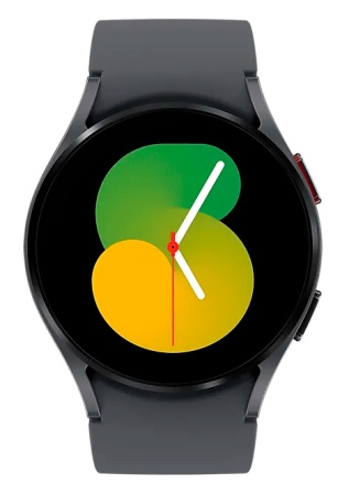 Galaxy Watch 5 40мм 1.2" AMOLED корп.серый рем.серый (SM-R900NZAAMEA)