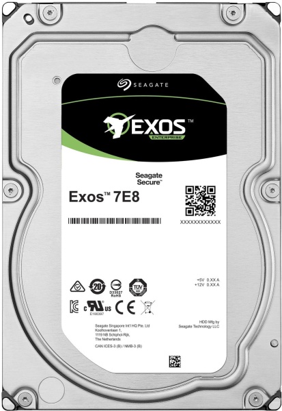 Жесткий диск Original SATA-III 4Tb ST4000NM000A Exos 7E8 (7200rpm) 256Mb