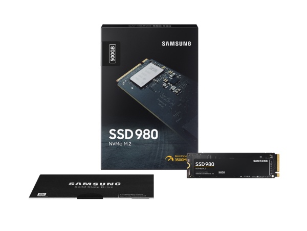Накопитель Samsung PCI-E x4 500Gb MZ-V8V500BW 980 M.2 2280