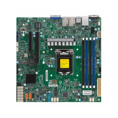 Материнская Плата SuperMicro MBD-X11SCH-F-O Soc-1151 iC246 mATX 4xDDR4 8xSATA3 SATA RAID i210 2хGgbEth Ret