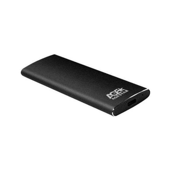 Внешний корпус SSD 3UBNF2C SATA III USB 3.1 алюминий черный M2 2280 B-key