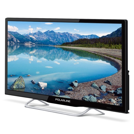 Телевизор LED PolarLine 24" 24PL12TC черный HD READY 50Hz DVB-T DVB-T2 DVB-C USB (RUS)