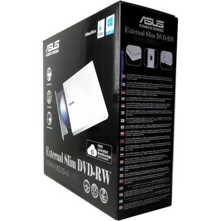 DVD-RW SDRW-08D2S-U LITE/WHT/G/AS белый USB внешний RTL