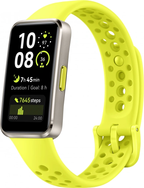 Фитнес-браслет Huawei Band 10 Silver/Green (NRA-B29)