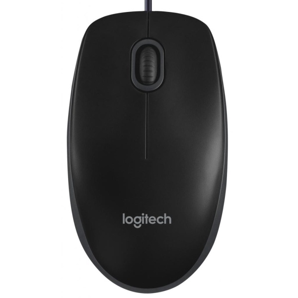 Мышь Logitech B100 for business черный оптическая (800dpi) USB (2but)