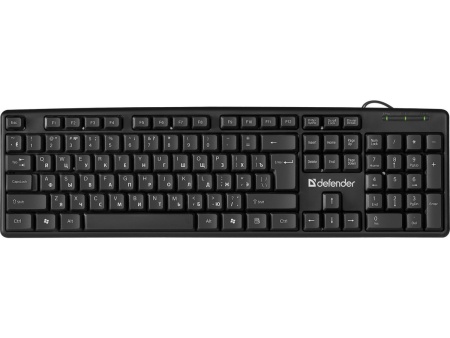 Проводная клавиатура Element HB-520 USB RU,черный,полноразмерная (455220) {20}
