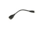 Gembird/Cablexpert A-OTG-AFBM-001 AF/MicroBM, Кабель USB 2.0 OTG , 0.15м, пакет