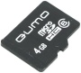 Карта памяти QUMO microSDHC (Class 10) 4GB (QM4GMICSDHC10)